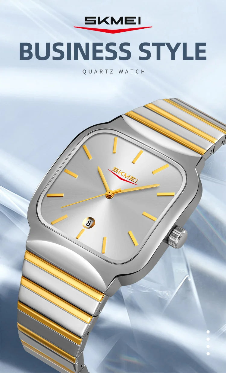 Montre Carré étanche pour hommes