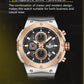 Montre chronographe de luxe pour hommes