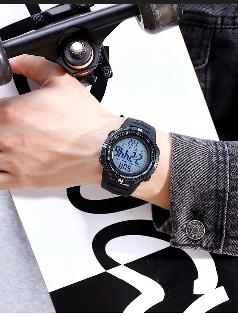 Montre mode numérique pour homme