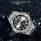 Montre numérique double affichage pour hommes
