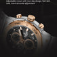Montre chronographe de luxe pour hommes