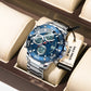 Montre numérique double affichage pour hommes
