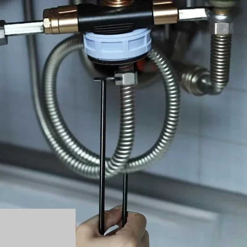 Évier en Porcelaine et Outils pour Réparations Faciles