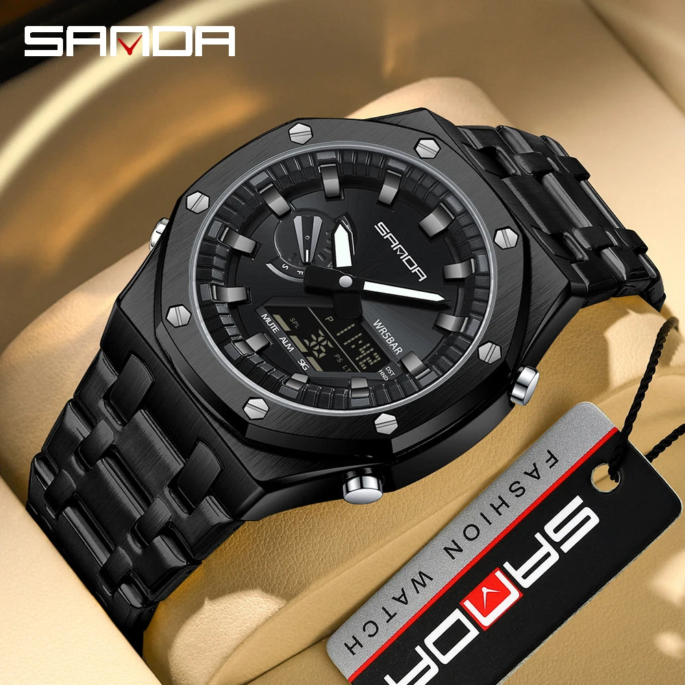 Montre multifonctionnel pour hommes