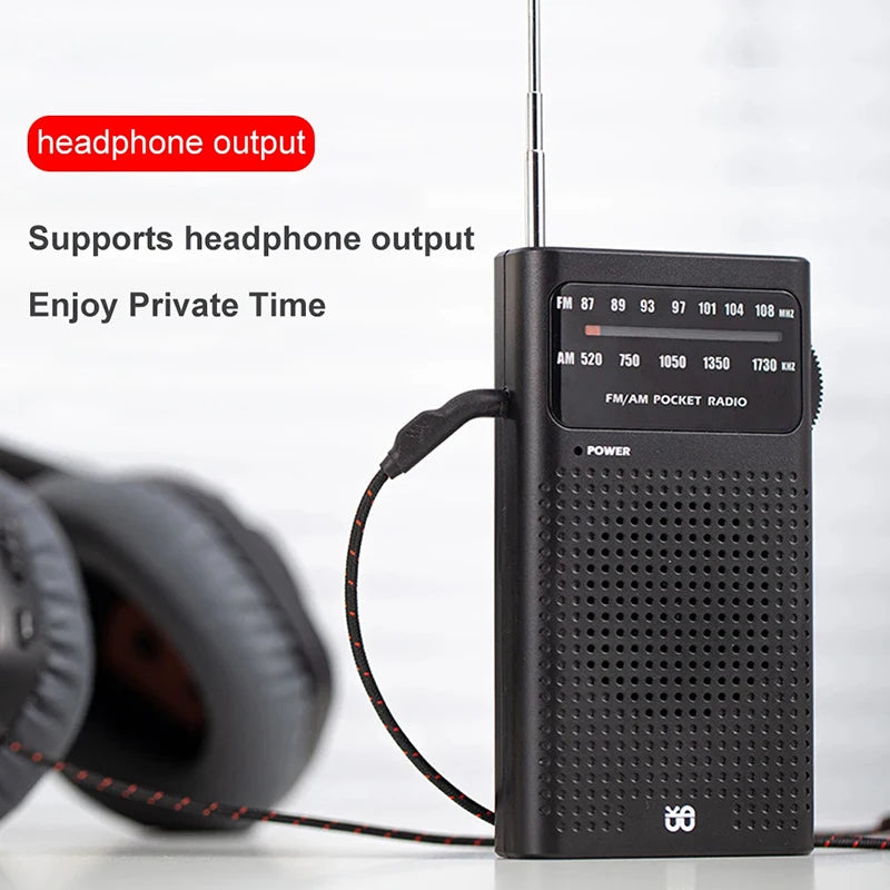 Radio AMFM Portable Excellente Réception