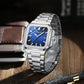 Montre carrée de luxe pour hommes