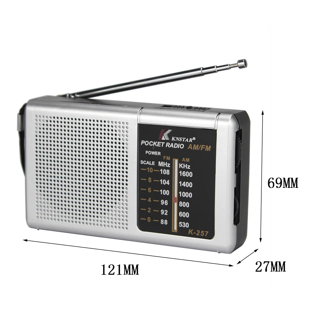 Radio FM rétro multifonctionnelle Portable