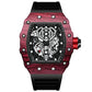 Montre-bracelet en silicone pour hommes
