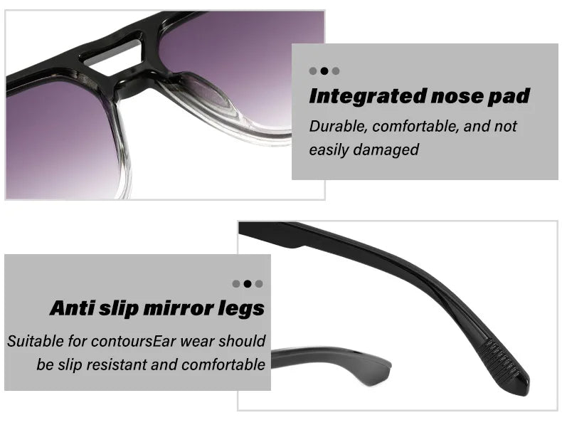 Lunettes de soleil à la mode pour hommes