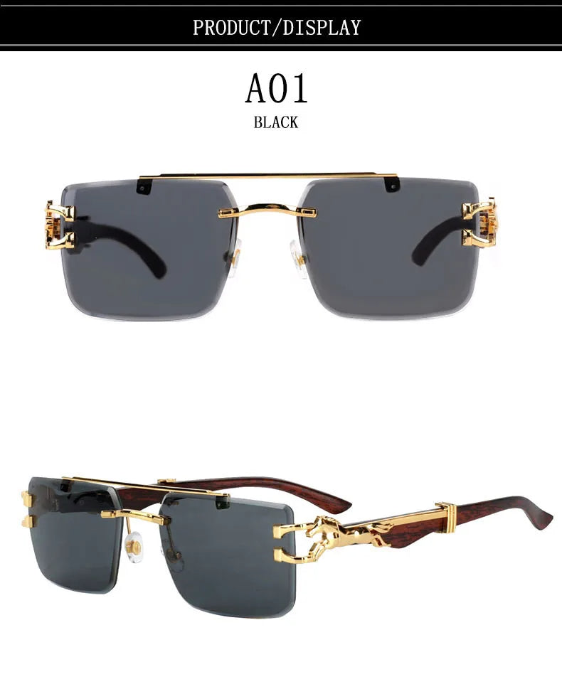 Lunettes de soleil de luxe pour hommes