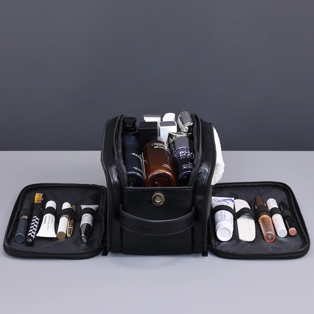 Trousse de luxe multi-poches pour hommes