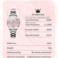 Montre élégante de luxe pour femme