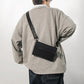 Sac à bandoulière mallette d'affaire pour hommes