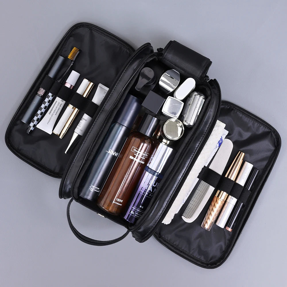 Trousse de luxe multi-poches pour hommes