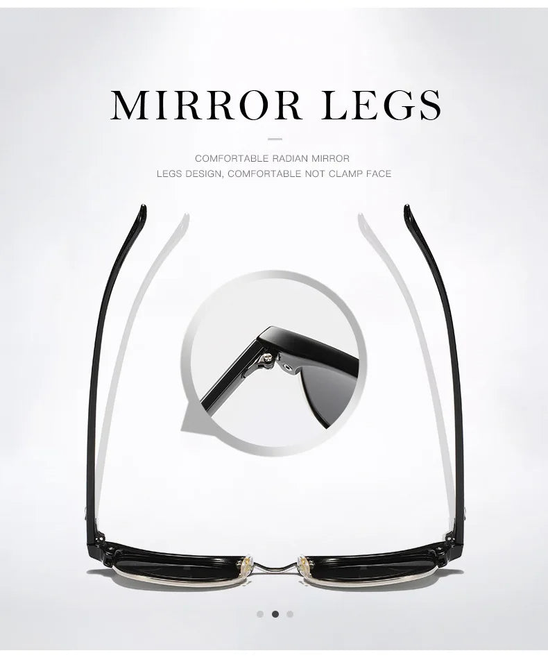 Lunettes de soleil classiques pour hommes