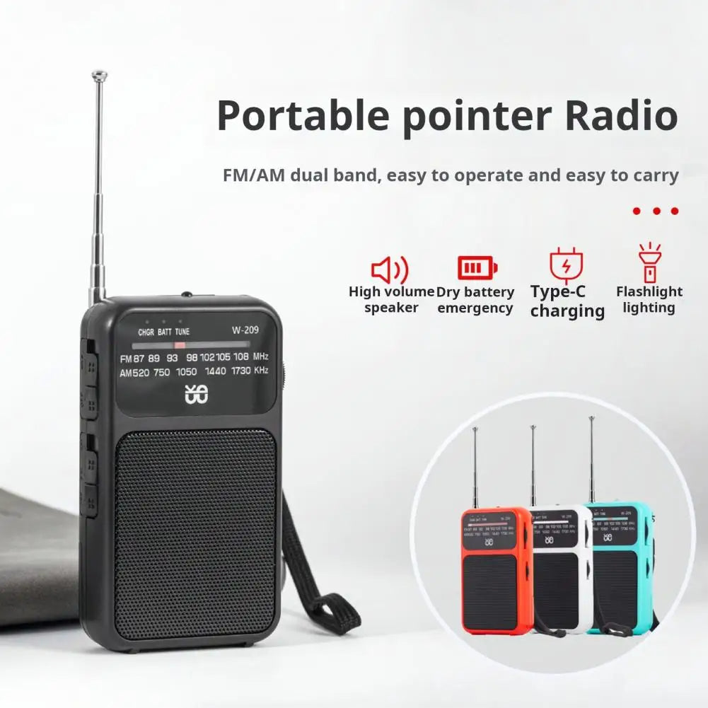 Mini radio de poche léger