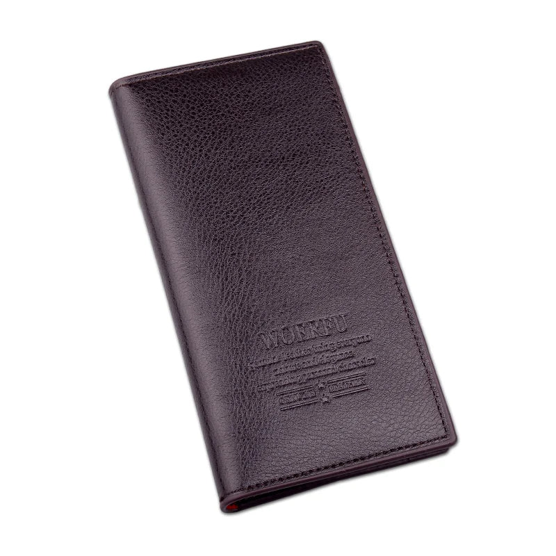 Portefeuille hommes d'affaires en cuir PU