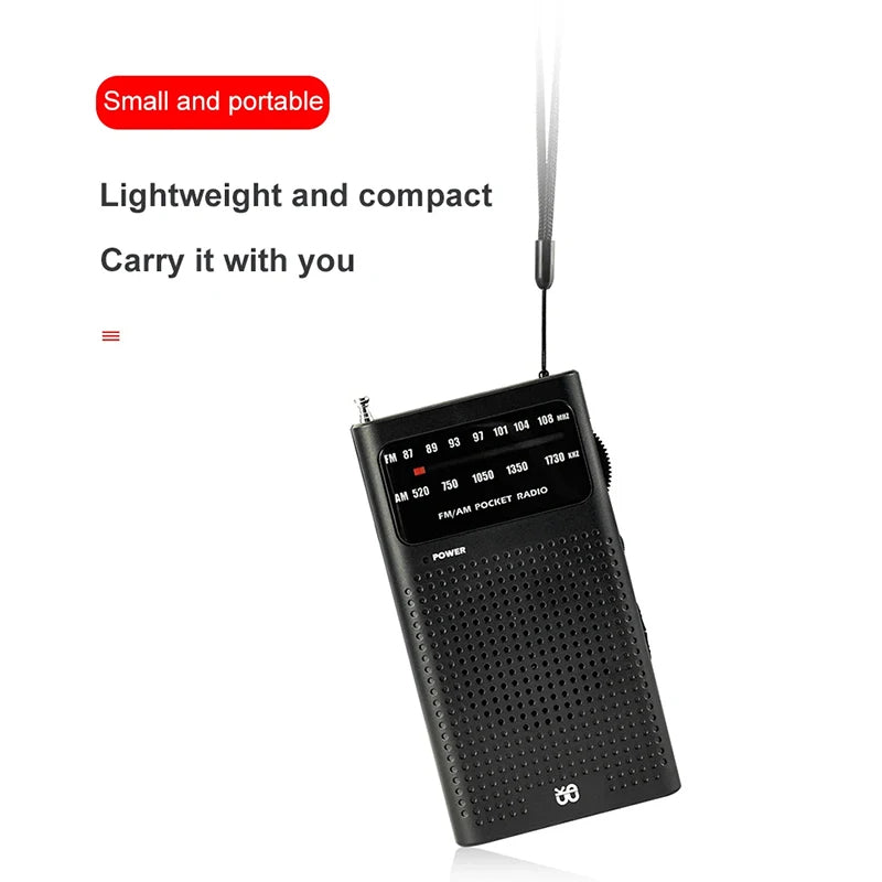 Radio AMFM Portable Excellente Réception