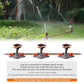 Arroseurs d'eau d'irrigation de jardin rotatifs automatiques