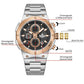 Montre chronographe de luxe pour hommes