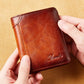 Portefeuille Vintage supérieure pour hommes