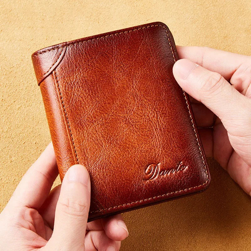 Portefeuille Vintage supérieure pour hommes