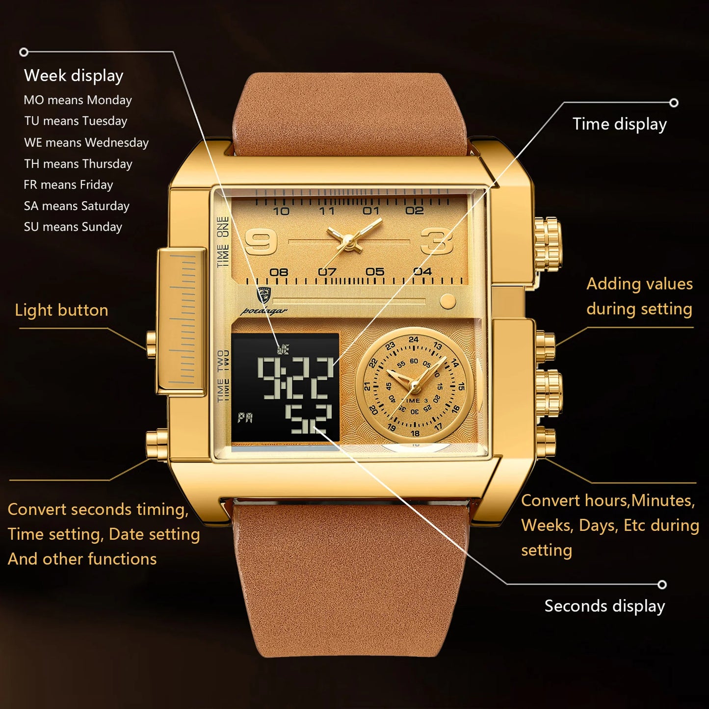 Montre chronographe Ultra pour hommes