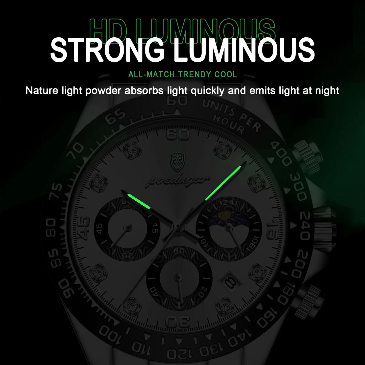 Montre Chronographe de Luxe pour Homme