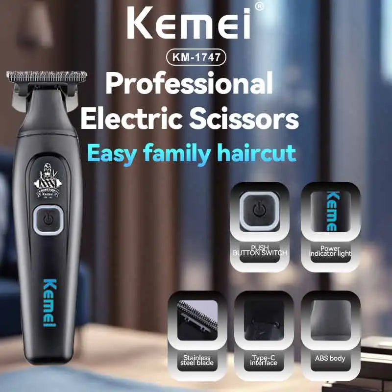 Tondeuse à cheveux professionnelle sans fil
