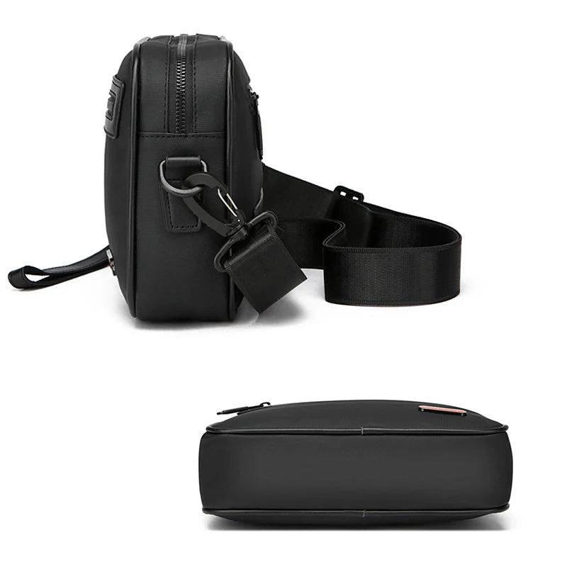 Sac à main en cuir PU souple pour hommes