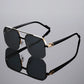 Lunettes de soleil carrée pour hommes