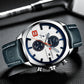 Montre chronographe de luxe pour hommes