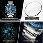 Montre numérique double affichage pour hommes