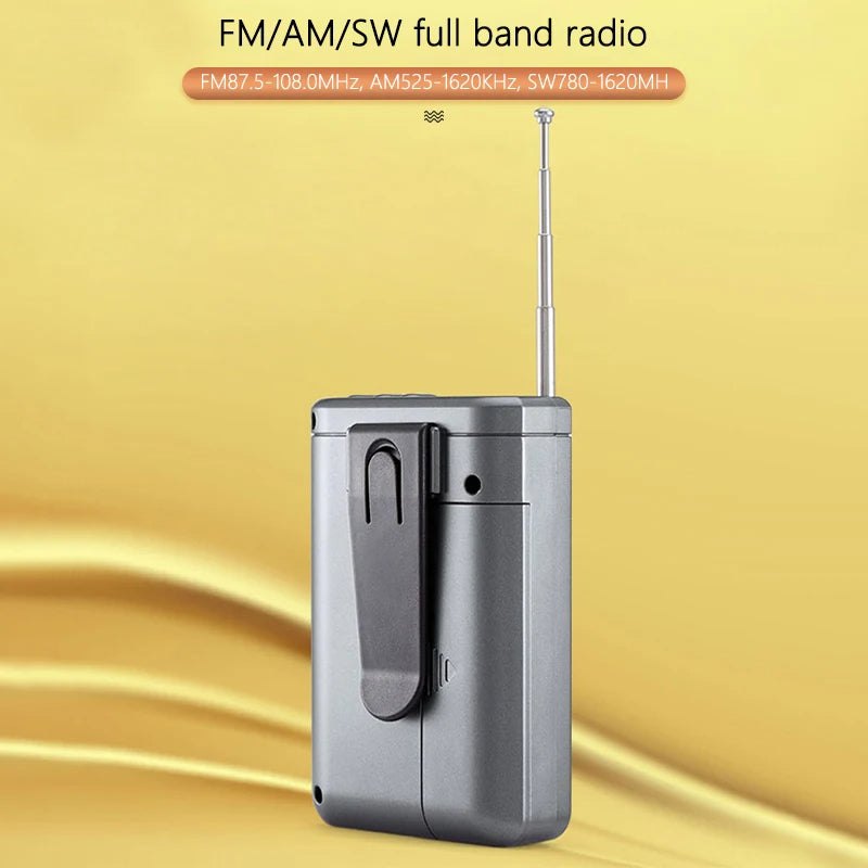 Radio Portable Compacte Pleine Bande