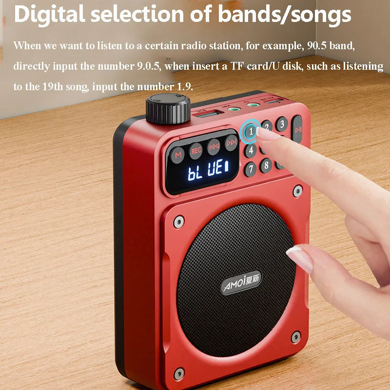 Mini Radio FM numérique avec écran