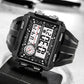 Montre numérique grand écran pour hommes