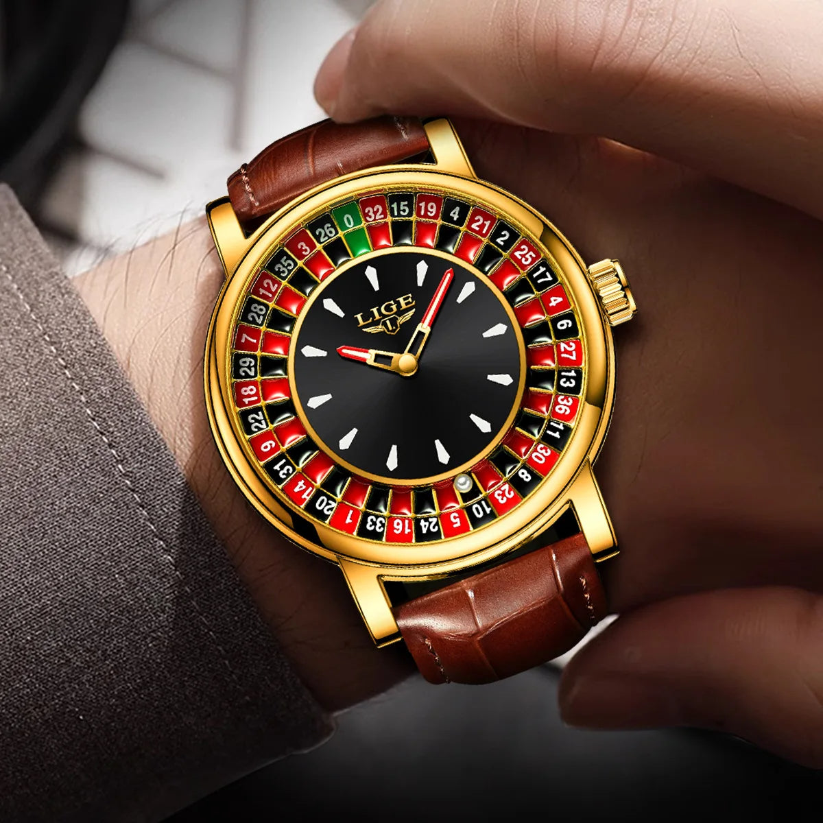 Montre Créatives Cadran Roulette