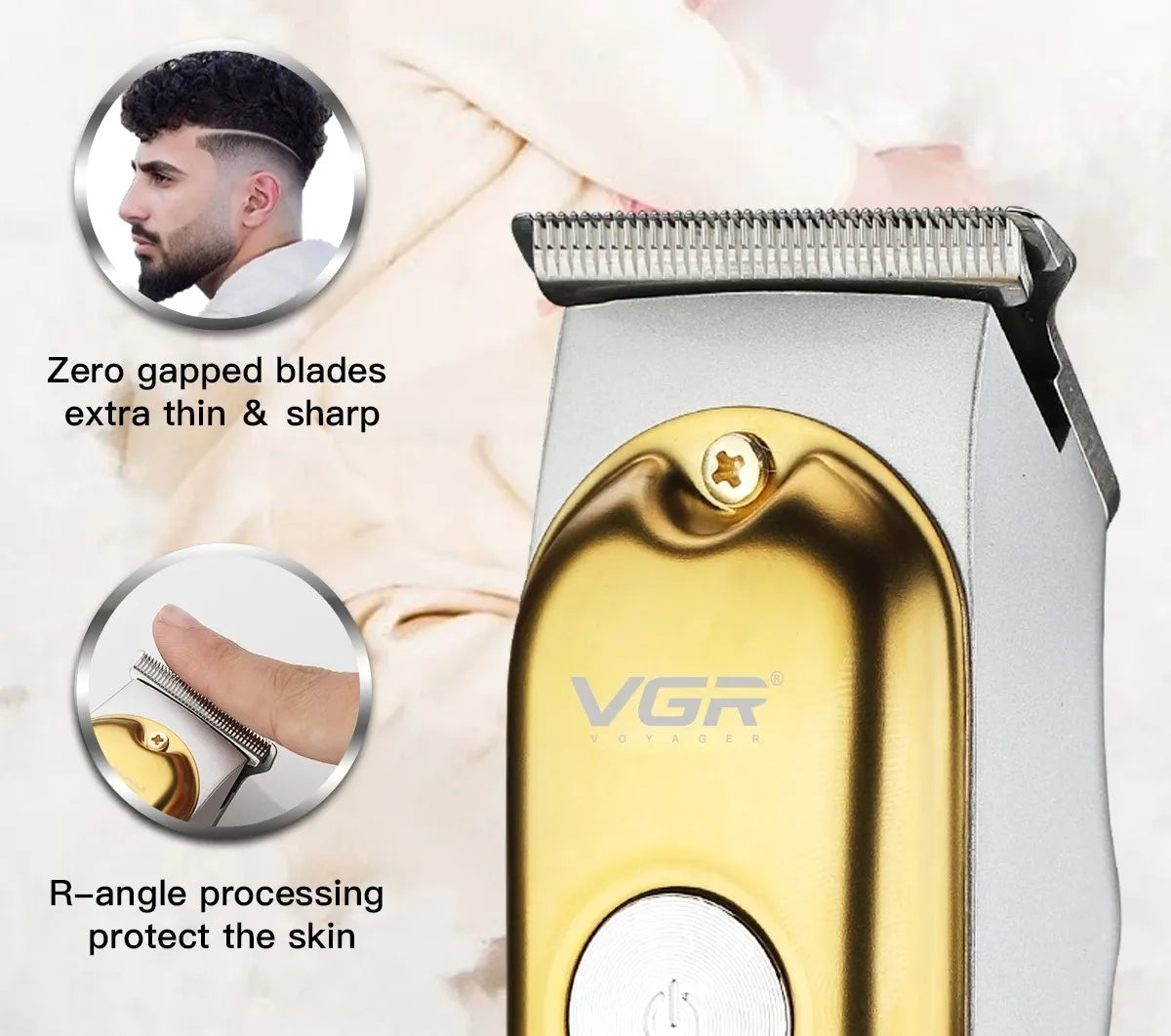 Tondeuse VGR Professionnelle Sans Fil