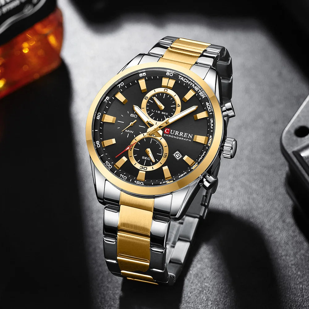 Montre chronographe pour hommes