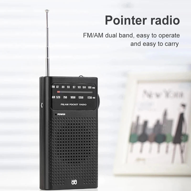 Radio AMFM Portable Excellente Réception