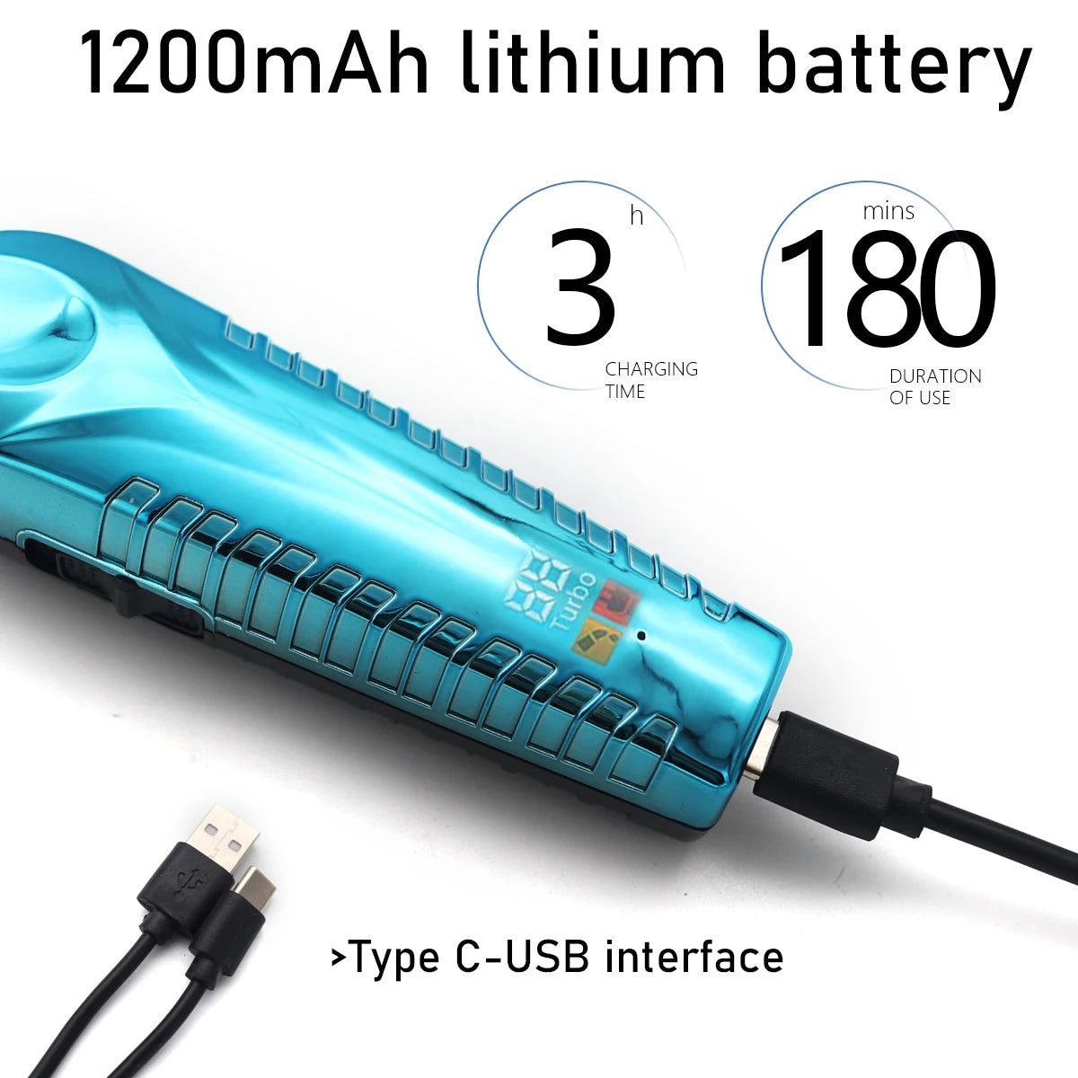 Tondeuse à cheveux sans fil professionnelle