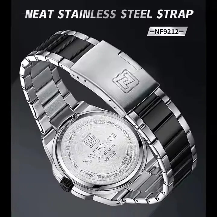 Montre en acier inoxydable pour homme