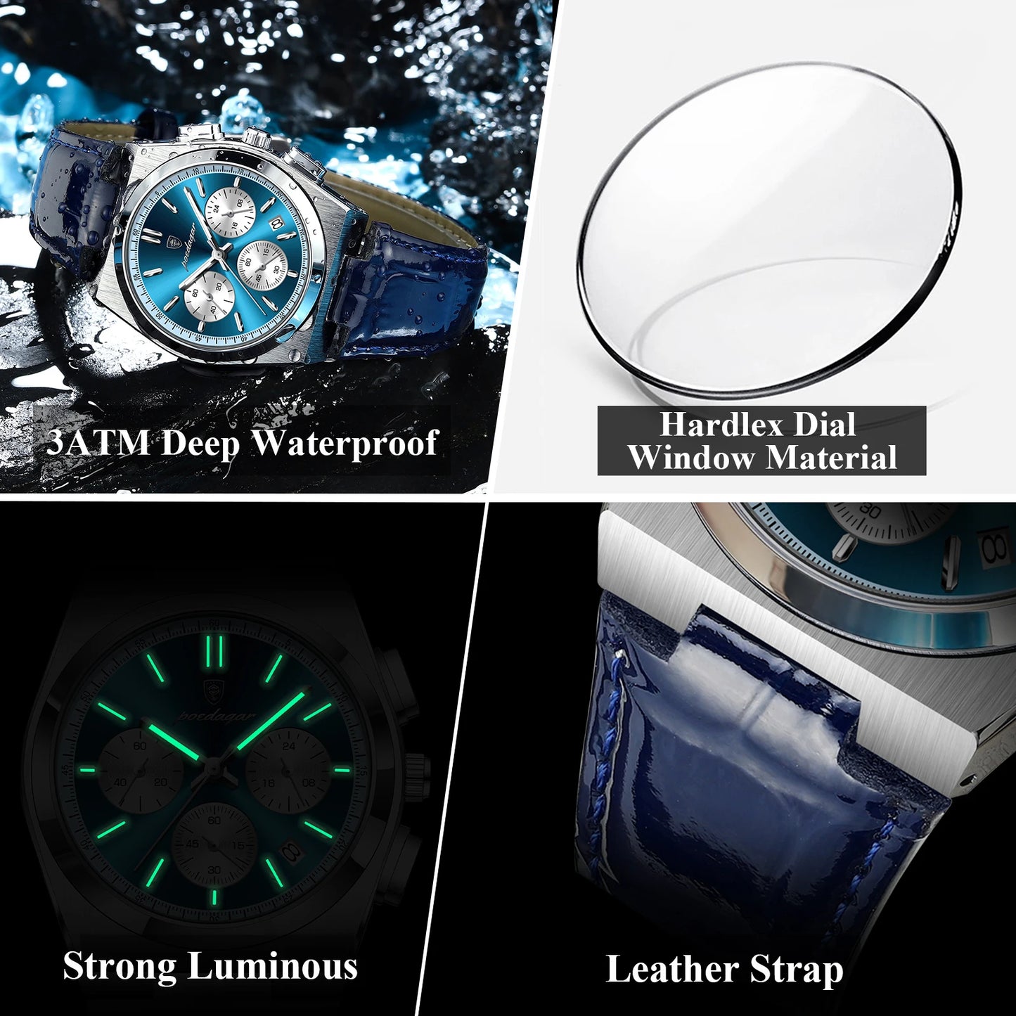 Montre Chronographe de Luxe pour Homme