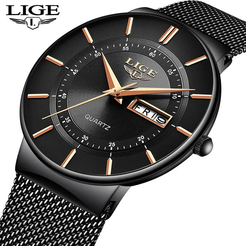 Montre Ultra Fine de luxe pour homme