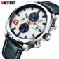 Montre chronographe de luxe pour hommes