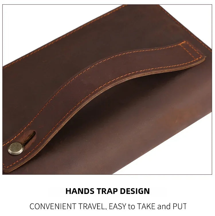 Sac à main en cuir pour hommes