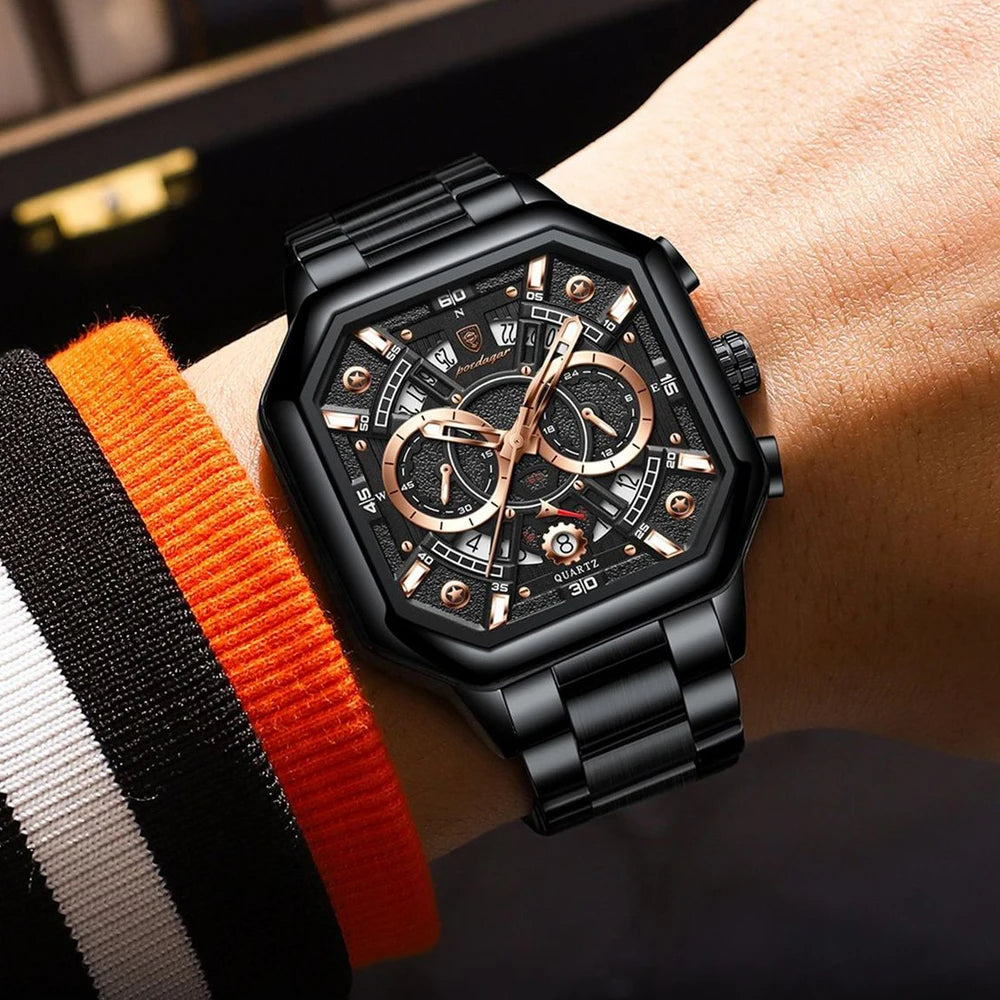 Montre chronographe de luxe pour homme