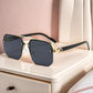 Lunettes de soleil carrée pour hommes