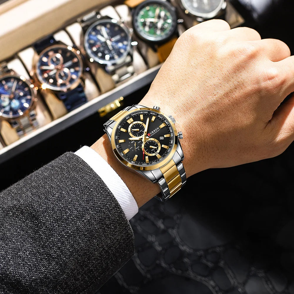 Montre chronographe pour hommes