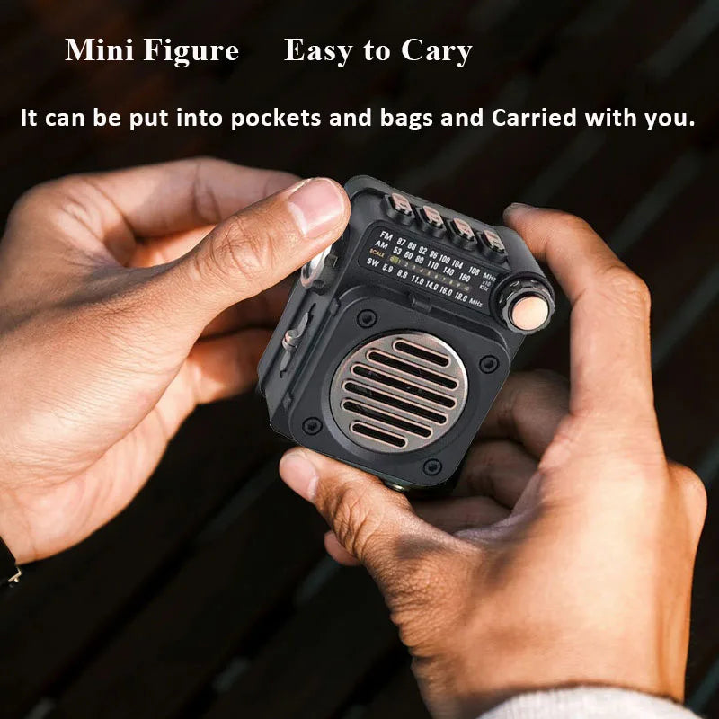 Radio sans fil avec lampe de poche